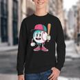 Baseball Drip Boys Ice Cream Youth Youth Crewneck Sweatshirt