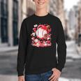 Baseball Drip Ice Cream Boys Kids Youth Valentines Youth Crewneck Sweatshirt Baseball Drip Ice Cream Boys Kids Youth Valentines Youth Crewneck Sweatshirt