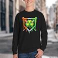 Baseball Drip Ice Cream St Patricks Day Shamrock Lucky Youth Crewneck Sweatshirt Baseball Drip Ice Cream St Patricks Day Shamrock Lucky Youth Crewneck Sweatshirt