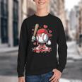 Baseball Drip Icecream Apparel Youth Boy Valentine Youth Crewneck Sweatshirt