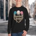 Baseball Drip Icecream Youth Crewneck Sweatshirt Baseball Drip Icecream Youth Crewneck Sweatshirt