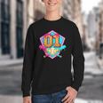 Baseball Drip Jersey Number 1 For Players & 1th Birthday Youth Crewneck Sweatshirt Baseball Drip Jersey Number 1 For Players & 1th Birthday Youth Crewneck Sweatshirt