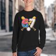 Baseball Drip Number 67 Player 67th Birthday Meme Youth Crewneck Sweatshirt Baseball Drip Number 67 Player 67th Birthday Meme Youth Crewneck Sweatshirt
