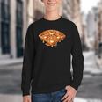 Baseball Dripping Waffle Field Youth Crewneck Sweatshirt