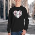 Baseball Heart Love Game Sports Fan Game Day Youth Crewneck Sweatshirt Baseball Heart Love Game Sports Fan Game Day Youth Crewneck Sweatshirt