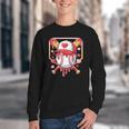 Baseball Heart Valentines Day Baseball Ice Cream Drip Boys Youth Crewneck Sweatshirt Baseball Heart Valentines Day Baseball Ice Cream Drip Boys Youth Crewneck Sweatshirt