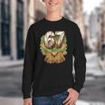 Baseball Ice Cream Drip Number 67 Playground Player 67th Youth Crewneck Sweatshirt Baseball Ice Cream Drip Number 67 Playground Player 67th Youth Crewneck Sweatshirt