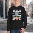 Baseball Ice Cream Drip Wela Of The Birthday Boy Youth Crewneck Sweatshirt