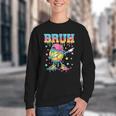 Baseball Life Style Apparel Youth Drip Baseball Boys Kid Youth Crewneck Sweatshirt