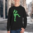 Baseball Shamrock St Patrick's Day Saint Paddy's Youth Crewneck Sweatshirt