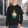 Baseball Splash Team Player For Kids Men Women Youth Crewneck Sweatshirt Baseball Splash Team Player For Kids Men Women Youth Crewneck Sweatshirt