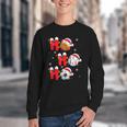 Basketball Baseball Soccer Christmas Ho Ho Ho Santa Xmas Youth Crewneck Sweatshirt Basketball Baseball Soccer Christmas Ho Ho Ho Santa Xmas Youth Crewneck Sweatshirt