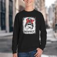 Bleached Memaw Life Soccer Messy Bun Baseball Game Day Youth Crewneck Sweatshirt Bleached Memaw Life Soccer Messy Bun Baseball Game Day Youth Crewneck Sweatshirt