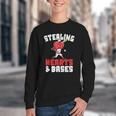 Boys Baseball Valentines Shirt Sterling Hearts Baseball Youth Crewneck Sweatshirt Boys Baseball Valentines Shirt Sterling Hearts Baseball Youth Crewneck Sweatshirt