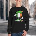 Boys St Patricks Day Irish Flag Kids Baseball Ice Cream Drip Youth Crewneck Sweatshirt Boys St Patricks Day Irish Flag Kids Baseball Ice Cream Drip Youth Crewneck Sweatshirt