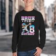 Bruh It's My 8th Birthday Baseball Ice Cream Drip 8 Year Old Youth Crewneck Sweatshirt Bruh It's My 8th Birthday Baseball Ice Cream Drip 8 Year Old Youth Crewneck Sweatshirt