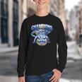 Champions 2025 Baseball Retro Athletic Celebration Theme Youth Crewneck Sweatshirt
