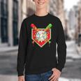 Christmas Baseball Ice Cream Drip Men Women Kids Youth Crewneck Sweatshirt Christmas Baseball Ice Cream Drip Men Women Kids Youth Crewneck Sweatshirt