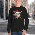 Christmas Baseball Pajama Santa For Men Boys Girls Kids Xmas Youth Crewneck Sweatshirt Christmas Baseball Pajama Santa For Men Boys Girls Kids Xmas Youth Crewneck Sweatshirt