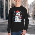 Christmas Baseball Snowman Xmas Pajamas Women Men Boys Youth Crewneck Sweatshirt Christmas Baseball Snowman Xmas Pajamas Women Men Boys Youth Crewneck Sweatshirt