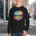 Colorful Baseball Field Home Run Baseball Player Fans Youth Crewneck Sweatshirt Colorful Baseball Field Home Run Baseball Player Fans Youth Crewneck Sweatshirt
