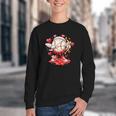 Cupid Baseball Drip Icecream Apparel Youth Boy Valentine Youth Crewneck Sweatshirt Cupid Baseball Drip Icecream Apparel Youth Boy Valentine Youth Crewneck Sweatshirt