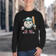 Donut Baseball Hat Ball Bat Cute Sport Toddler Boys Kids Men Youth Crewneck Sweatshirt Donut Baseball Hat Ball Bat Cute Sport Toddler Boys Kids Men Youth Crewneck Sweatshirt