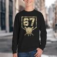 Dripping Camo 67 Baseball Ice Cream Drip 6-7 Six Seven Boy Youth Crewneck Sweatshirt