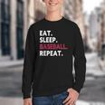 Eat Sleep Baseball Repeat Baseball Player Youth Crewneck Sweatshirt Eat Sleep Baseball Repeat Baseball Player Youth Crewneck Sweatshirt