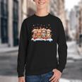 Football Baseball Basketball Player Sport Christmas Youth Crewneck Sweatshirt