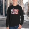 Game Day Baseball Leopard Coquette Bow Mama Mom Sister Youth Crewneck Sweatshirt