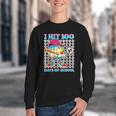 I Hit 100 Days Of School 67 Drip Baseball Boys Kids Youth Crewneck Sweatshirt I Hit 100 Days Of School 67 Drip Baseball Boys Kids Youth Crewneck Sweatshirt