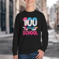 HUGvyn 100 Days Of School Baseball Ice Cream Teacher Student Youth Crewneck Sweatshirt HUGvyn 100 Days Of School Baseball Ice Cream Teacher Student Youth Crewneck Sweatshirt