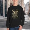 Ice Cream Baseball Drip For Boys Camo USA Flag Camouflage Youth Crewneck Sweatshirt Ice Cream Baseball Drip For Boys Camo USA Flag Camouflage Youth Crewneck Sweatshirt