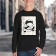 Japanese Grumpy Frog Baseball Player Baseball Youth Crewneck Sweatshirt