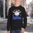 Kids 8th Baseball Birthday Party Boys Sport Fan 8 Years Old Youth Crewneck Sweatshirt