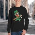 Leprechaun Baseball St Patricks Day Saint Pattys Men Boys Youth Crewneck Sweatshirt