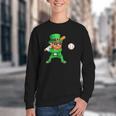 Leprechaun Playing Baseball St Patricks Day Sport Boys Youth Crewneck Sweatshirt Leprechaun Playing Baseball St Patricks Day Sport Boys Youth Crewneck Sweatshirt