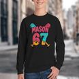 Mason 67 Ice Cream Drip Baseball Meme Youth Crewneck Sweatshirt Mason 67 Ice Cream Drip Baseball Meme Youth Crewneck Sweatshirt