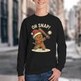 Oh Snap Gingerbreadman Baseball Christmas Men Boys Toddlers Youth Crewneck Sweatshirt Oh Snap Gingerbreadman Baseball Christmas Men Boys Toddlers Youth Crewneck Sweatshirt