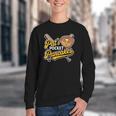 Pat's Pocket Pancakes Baseball Glove Stack Syrup Youth Crewneck Sweatshirt Pat's Pocket Pancakes Baseball Glove Stack Syrup Youth Crewneck Sweatshirt