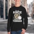 Proud Auntie Of An Official Teenager 13th Birthday Baseball Youth Crewneck Sweatshirt Proud Auntie Of An Official Teenager 13th Birthday Baseball Youth Crewneck Sweatshirt