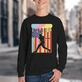 Retro Baseball Drip Boys Ice Cream Patriotic American Flag Youth Crewneck Sweatshirt Retro Baseball Drip Boys Ice Cream Patriotic American Flag Youth Crewneck Sweatshirt