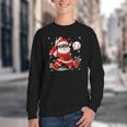 Santa Baseball Christmas Pajamas Xmas Men Boy Toddlers Youth Crewneck Sweatshirt Santa Baseball Christmas Pajamas Xmas Men Boy Toddlers Youth Crewneck Sweatshirt