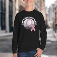 Save 2nd Base Breast Cancer Awareness Pink Ribbon Baseball Youth Crewneck Sweatshirt Save 2nd Base Breast Cancer Awareness Pink Ribbon Baseball Youth Crewneck Sweatshirt