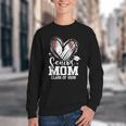 Senior Mom Class Of 2026 Baseball Graduation Heart Youth Crewneck Sweatshirt Senior Mom Class Of 2026 Baseball Graduation Heart Youth Crewneck Sweatshirt