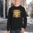 Spring Training 2026 Baseball Vintage Sunset Youth Crewneck Sweatshirt