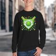 St Patrick Day Baseball Drip Ice Cream Boys Men Youth Crewneck Sweatshirt St Patrick Day Baseball Drip Ice Cream Boys Men Youth Crewneck Sweatshirt