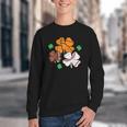 St Patricks Day Shamrock Basketball Baseball Men Boys Kids Youth Crewneck Sweatshirt St Patricks Day Shamrock Basketball Baseball Men Boys Kids Youth Crewneck Sweatshirt