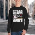 Stealing Hearts Like I Steal Bases Baseball Valentines Youth Crewneck Sweatshirt Stealing Hearts Like I Steal Bases Baseball Valentines Youth Crewneck Sweatshirt